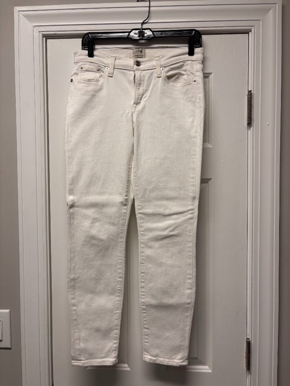 J. Crew - Women's Toothpick Jeans - Size 27 - White